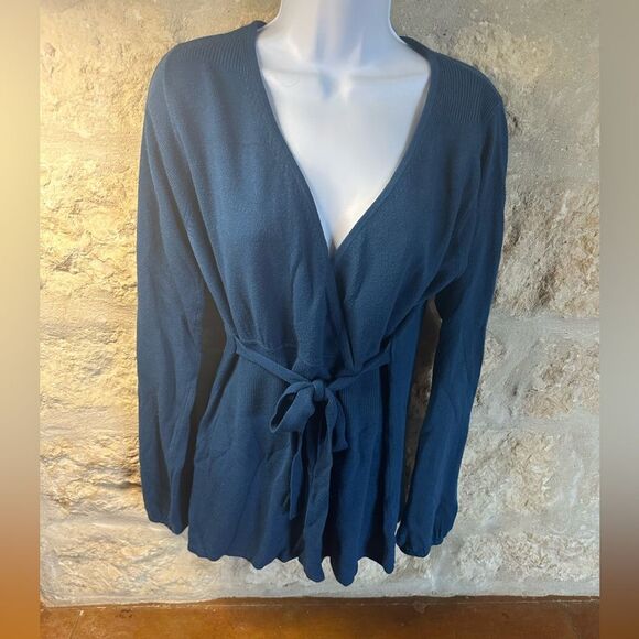 Lane Bryant Women’s Sweater Teal 14/16 - Picture 1 of 4